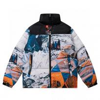 Vyriška moteriška žieminė pūkinė striukė 90% žąsų pūkai 450g Šilta stora parka Laisvo kirpimo gatvės stilius XXL black