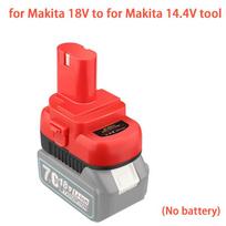 Akumuliatoriaus adapteris Makita/Dewalt/Milwaukee 18V/20V Li-Ion akumuliatoriui paversti į 12V/14.4V Ni-Mh akumuliatorių belaidžiams įrankiams MT18PA14 MT18PA14