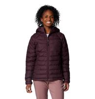 Columbia Powder Lite II moteriškas pūkinis striukė Bordo 2089391607 R black