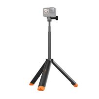 Telesin Selfie Camera Floating Sports Stick Tripod Stand Max 61cm 24inch Extendable Length 200g juoda
