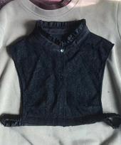 Lace Fake Collar Shirt Women Neck Cover False Collar Blouse Detachable Shirt Collars For Women Clothes Accessories Faux Collar black