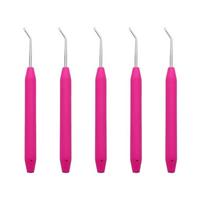 5 Pcs/Set Knitting Loomed Hooks Loomed Knitting Ergonomic Hook Crochet Hooks Knitting Supplies for Knitting Crocheting