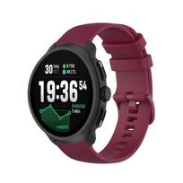 20mm 22mm silikoninis dirželis COROS APEX 4 42mm/PACE Pro-4-3, patogus apyrankės dirželis Suunto Vertical 2-Race 2-Run/CMF Watch 3-2 Pro COROS PACE 3-4 vyno raudonos spalvos