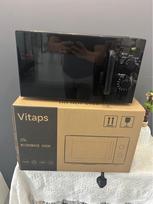 20L-30L Household Microwave Oven, Euro/British/American Standards - Vitaps Digital Style EU Standard 220V (Black) black