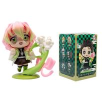 Demon Slayer Kimetsu No Yaiba Mystery Blind Box Cute Kawaii Figure Tanjirou Nezuko Kyoujurou Mitsuri PVC Model Playthings Kids Presents