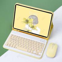 Planšetinių kompiuterių klaviatūros dėklai naujam IPad 11-os kartos A16 2025, su vietos rašikliui IPad 10-os, 9-os, 8-os kartos, Air 6, 5, 4, Air 3, Pro 11, 4-os, 3-ios kartos Air 5 Air 4 10.9 white