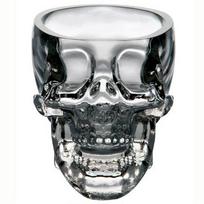 Shot Skull Glass clear Quartz Cup Skull bar Crystal Skull Head Vodka Cup 75ml 75ml gryna