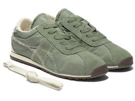 1183C317-300 Onitsuka Tiger Tiger Corsair A55 Lichen Green Cream (Men's) 11 gray