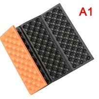 Camping Hiking Picnic Portable Cushion Seat Pad Outdoor Folding Camping A1 black
