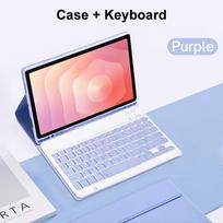 Klaviatūros dėklas, skirtas Samsung Galaxy Tab S11 11 colių, Belaidės Bluetooth klaviatūros dangtelis, skirtas Galaxy Tab S11 11 colių planšetiniam kompiuteriui Galaxy Tab S11 11-in&Portuguese pink