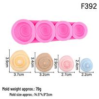 Seashell & Crab Silicone Mold for Cake, Fondant, Resin & DIY Crafts pink