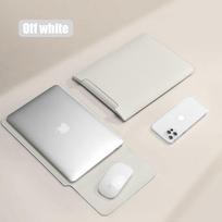 Nešiojamojo kompiuterio dėklas Apple Macbook 16 15 13 11 colių, Lenovo Huawei Xiaomi ASUS nešiojamojo kompiuterio krepšiai, planšetės dangtelis iPad 12.9 11-inch white
