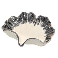 Raised Ceramic Soap Tray for Bathroom Sink Side Counter, Bar Soap Dish with Water Runoff Opening and Daily Wash Use