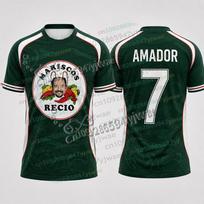 Amador Recio Football Jersey Seafood Shrimp Recio TShirt Quick Dry Sportswear Summer Beach Tee Men Women Camisetas De Montepinar 3XL