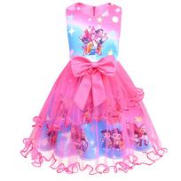 82939 Mergaičių Rumi Zoey Mira Kpop Spausdinta Be Rankovių Suknelė Su Kaspinėliu 100cm pink