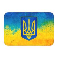 Ukrainos vėliava Priekinių durų kilimėlis Neslystantis Vidinis Vandeniui atsparus Patriotinis durų kilimėlis Virtuvės Balkono Įėjimo kilimėlis 40cm x 60cm