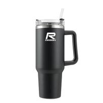 1200ML Termosinis puodelis su rankena šiaudeliu kelioninis puodelis kavos puodelis Volvo C60 XC40 V70 XC90 V40 V50 R 190h XC SC60 C30 S60 V60 gray