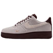 Nike Air Force 1 Skateboard Shoes Women's Low Top Light Brown/Mysterious Maroon/Team Red IZ6166-116 40 gray