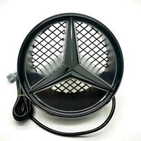 18.5cm Hollow style Car Front Grill Emblem With LED BASE For Mercedes Benz C CLASS W204 GLK W204 B W245 VITO W447 W463 V V260