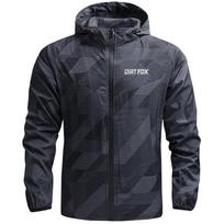 Ultra Lightweight Windproof Cycling Jacket MTB Bike Windbreaker Sun Protection Hiking Racing Sport Outerwear S40-45KG gray