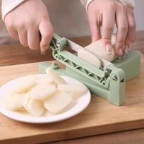 Stainless Steel Ningbo Rice Cake Slicing Special Knife A Mini Tool for Quickly Cutting Rice Cakes At Home Dining Table Slicer žalia