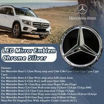 BENZ Front Grille Star Emblem Logo For Mercedes Benz A C S SL CLA GLA GLB-Class W205 W177 W217 R231 W118 C257 H247 X247 2020-2023