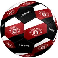 Custom Name Manchester United Theme Size 5 Soccer Ball, Suitable for Both Indoor and Outdoor Matches, a Gift Suitable for Everyone. Size 5 red