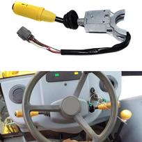 For JCB 701/52601 Forward Reverse Column Switch For JCB Backhoe Loader 2CX 2CXL 2CXU 504B 506B 528AG Spare Parts Parts blacksilver