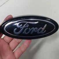 14.5x6.5cm Auto Front Hood Grille Emblem Sticker for Ford Mondeo Kuga Fiesta Mustang Edge Escape Focus Ranger Fusion y50 Styling