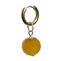 Cosplay As Goku Black With These Light-weight Agate Earrings Yellow B