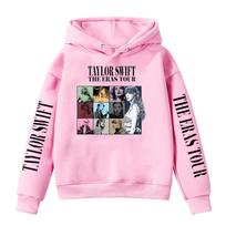 Taylor Swift Kids' Casual Printed Hoodie 100 cm pink