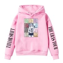 Taylor Swift Kids' Casual Printed Hoodie 110 cm pink