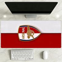 Arsenal Football Player Large Mouse Pad Gaming Laptop Mouse Pad Computer Desk Mat Non-Slip Rubber Base Computer Desk Office Decoration Accessory 30cmx60cm