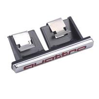 2026 Hot Metal Quattro Logo Front Grill Badge Emblem Sticker Decals For Audi A3 A4 A5 A6 A7 A8 S3 S4 S5 S6 Q3 Car Styling car valve cap