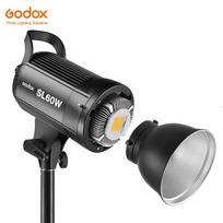 Godox LED Video Light SL-60W SL60W 5600K White Version Video Light Continuous Light Bowens Mount for Studio Video Recording