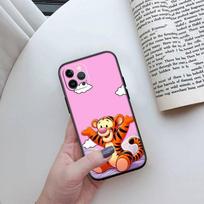 II25 Mikė Pūkuotukas Telefono Dėklas iPhone 6 6s 7 8 11 12 13 14 15 XS Pro Max XR X SE Samsung S20 S21 S22 S23 S24 FE Ultra Plus Lite S21S A55 Samsung S23 Plus rainelės spalva
