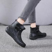 wish2025 British style tooling Martin boots women's large size high-top short boots women's boots spot 43
