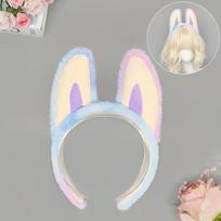 Kawaii monstrai BB galvos juosta Cosplay Bubu velnias kūdikio pliušinis ausų plaukų juosta mielas elfo ausų veido plovimo galvos apdangalas draugo gimtadienio dovanos white