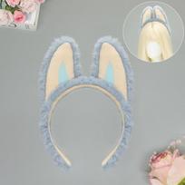 Kawaii monstrai BB galvos juosta Cosplay Bubu velnias kūdikio pliušinis ausų plaukų juosta mielas elfo ausų veido plovimo galvos apdangalas draugo gimtadienio dovanos beige