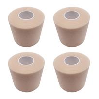 4 Rolls Athletic Foam Tape 6cmx20m 7cmx27m Pre Wrap Sports Tape Breathable For Baseball Football Soccer Wrist Ankle Knee A gray