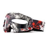 MX Racing Goggles Motocross ATV Dirt Bike Glasses Off Road Ski Sport Cycling Eyewear Protective Gear gray