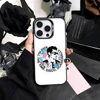 H-Harry Kiss All The Time S-Styles   Phone Case For iPhone17,16,15,14,13,12,11 Plus,Pro Max Colored Silver Plated Inside Cover iPhone16pro