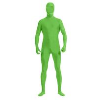 Zentai Suit Cosplay Leotard Full Bodysuits Green Screen Suit Helovino kostiumai 150 green