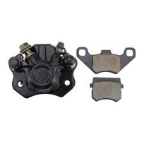 Rear Disc Brake Caliper with Pads for 50cc-250cc ATV, Four-Wheeler, Go-Kart, Off-Road Vehicle GOOFIT black