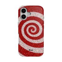 Luxury Clmj black white vortex Phone Case for iPhone 17 16e 16 15 14 13 12 11 X XR XSMAX 7 8 Air Pro Max Plus Double-layer Cover iPhone 11 gray