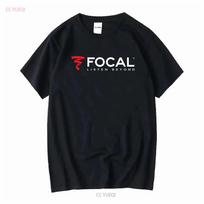 FOCAL LISTEN BEYOND Logo Black T-shirt XL black