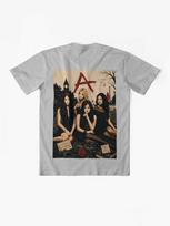 Aria Pretty little liars Premium T-Shirt M viržių pilka spalva
