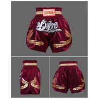 Mens Compression Training Suit Boxing MMA Muay Thai Gym Workout Quick Dry Top Shorts With Embroidery 2XL