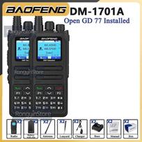 Baofeng DMR DM-1701A Digital Walkie Talkie Dual Mode Analog TDMA Dual Time Slot with Open GD77 Installed Digital Call Ham Radios