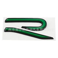 3D Metal New Rline Car Front Grill Rear Trunk Emblem Decals for Volkswagen VW J181 GTI CC Touran Golf 4 5 7 Jetta MK6 Passat Scirocco Sticker
